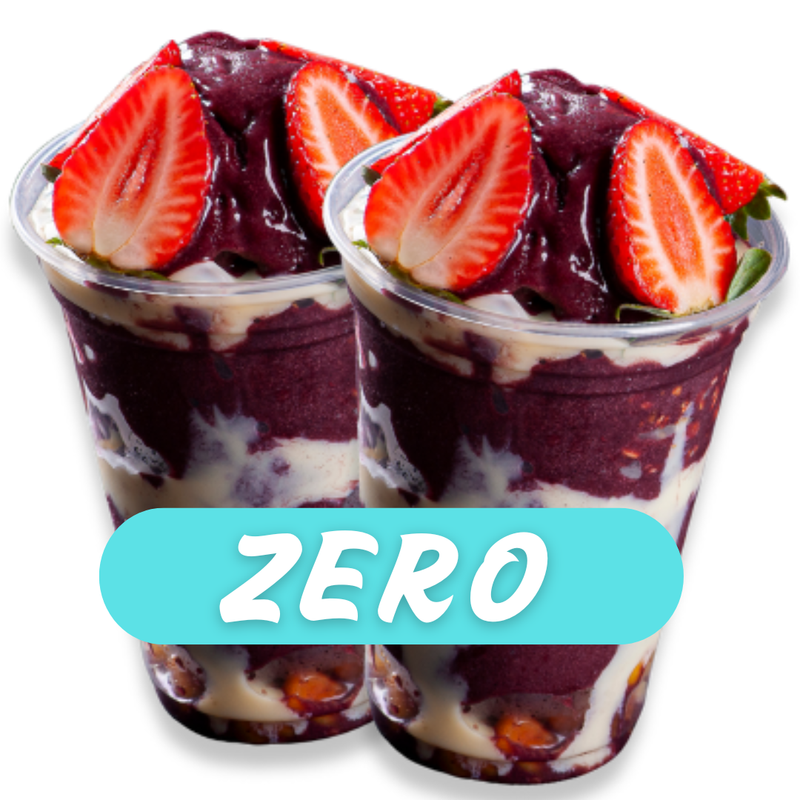 2 Copos Acai 300ml ZERO